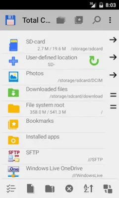 Totalcmd Plugin for OneDrive android App screenshot 0